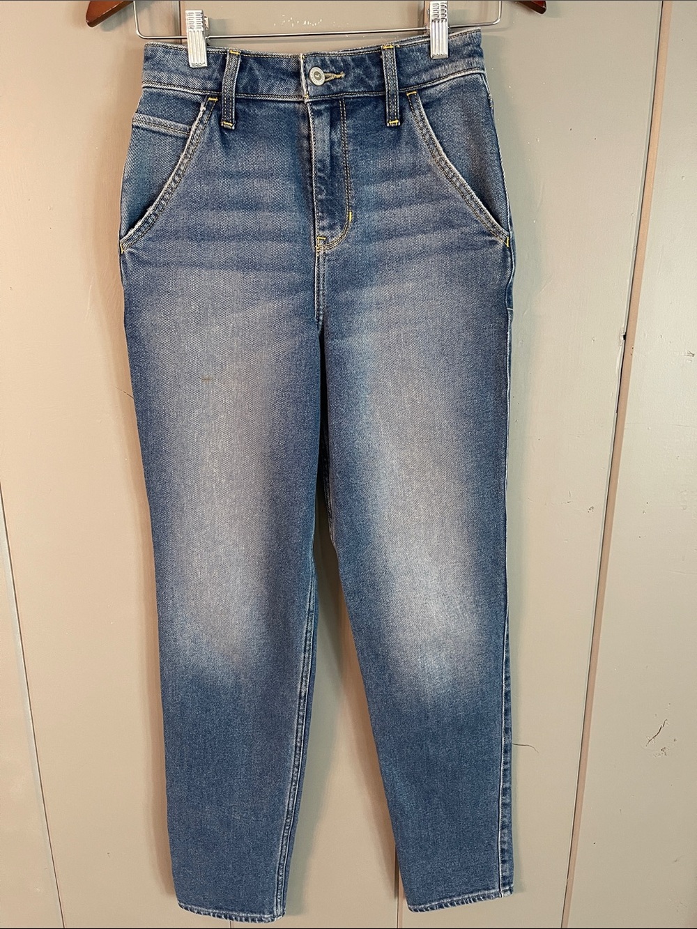 Hollister Ultra High Rise Jeans Vintage Retro Preppy Minimalist Coastal Cowgirl